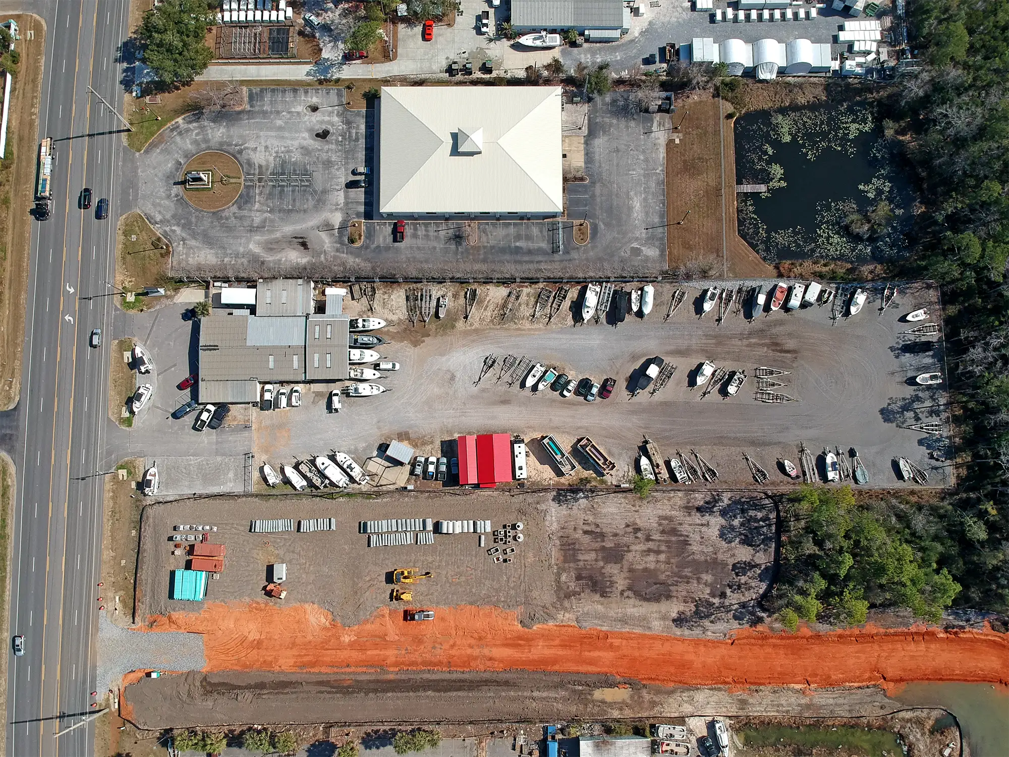 Storage area from above!